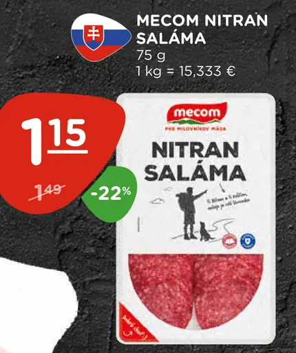 Mecom Nitran saláma