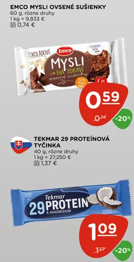Emco Mysli ovsené sušienky