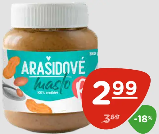 Ravita arašidové maslo 100%