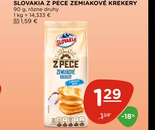 Slovakia Z Pece Tyčinky zemiakové