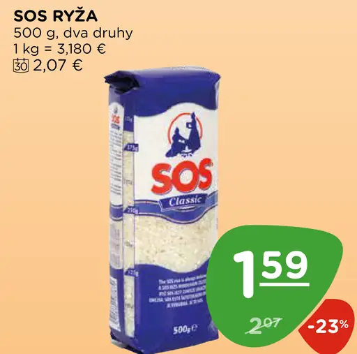 SOS ryža