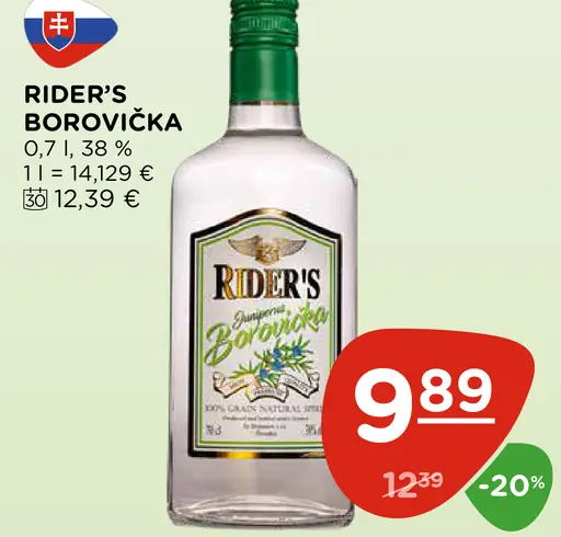 Rider's Borovička