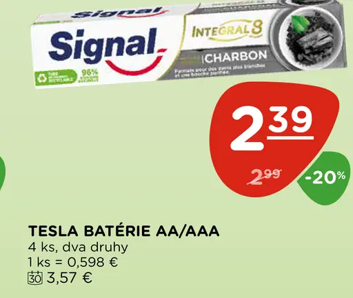Zubná pasta Signal
