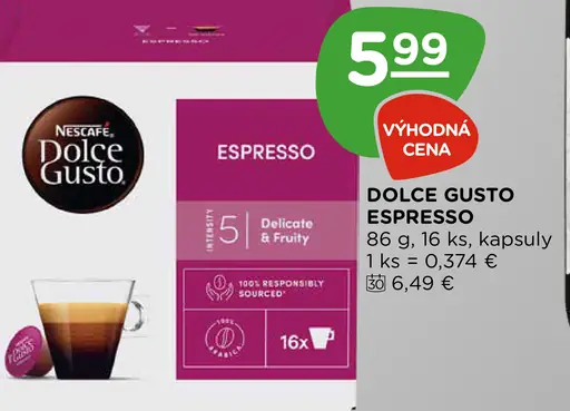 Dolce Gusto Espresso