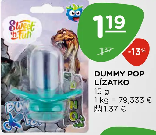 Dummy Pop Lízatko
