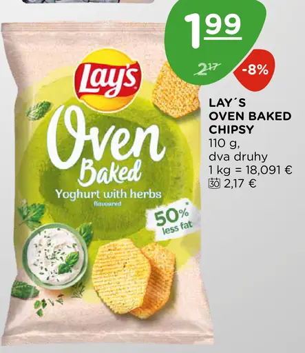 Lay’s Oven Baked chipsy