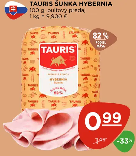 Tauris šunka Hybernia