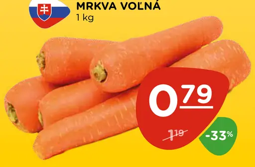 Mrkva voľná