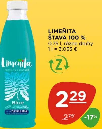 LIMENITA Šťava 100 %