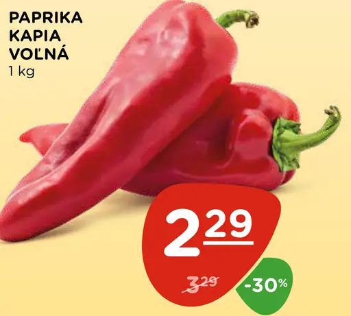 Paprika kápia voľná