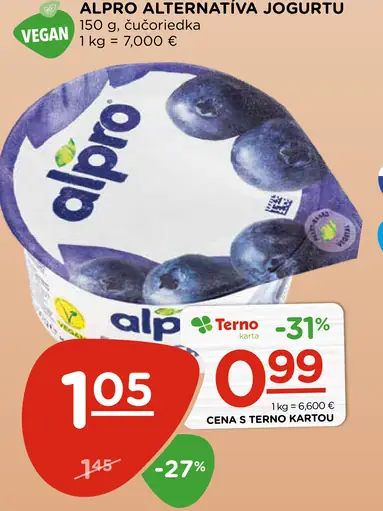 Alpro alternatíva jogurtu