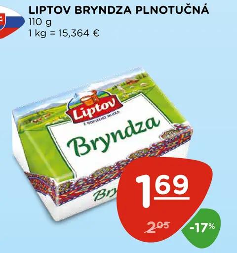 Liptov Bryndza Plnotučná