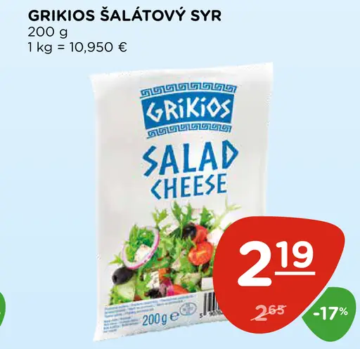 Grikios šalátový syr