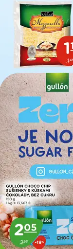Gullón Chip Choco bezgluténové sušienky s kúskami čokolády