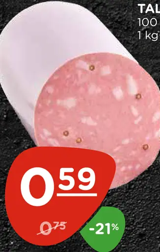 Kostelecké Uzeniny Mortadela talianska saláma