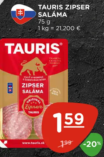 Tauris Zipser saláma
