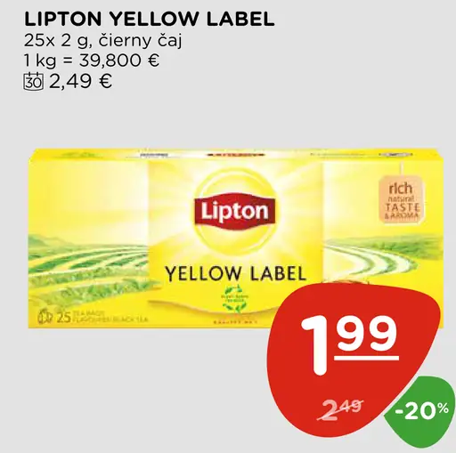LIPTON Yellow Label