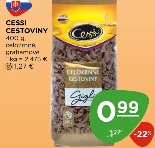 Cessi cestoviny