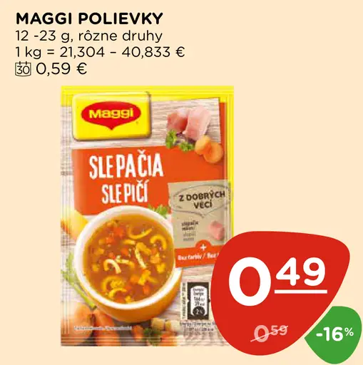 Maggi Polievky