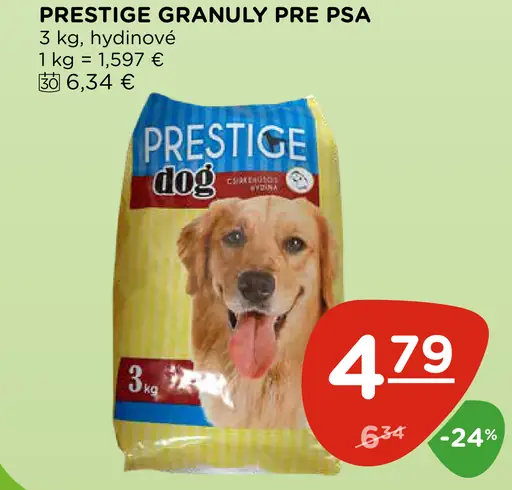 Prestige granuly pre psa