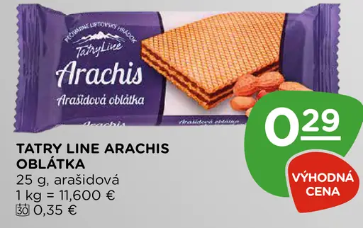 Tatry Line Arachis Oblátka