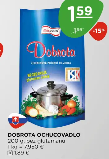Mäspoma Dobrota ochucovadlo