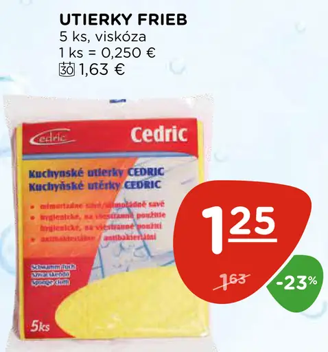 Cedric utierky Frieb viskóza
