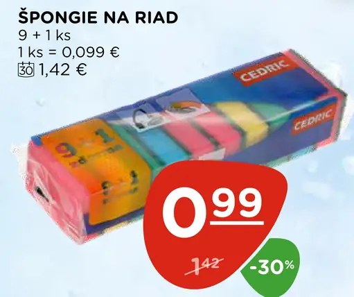 Cedric špongie na riad