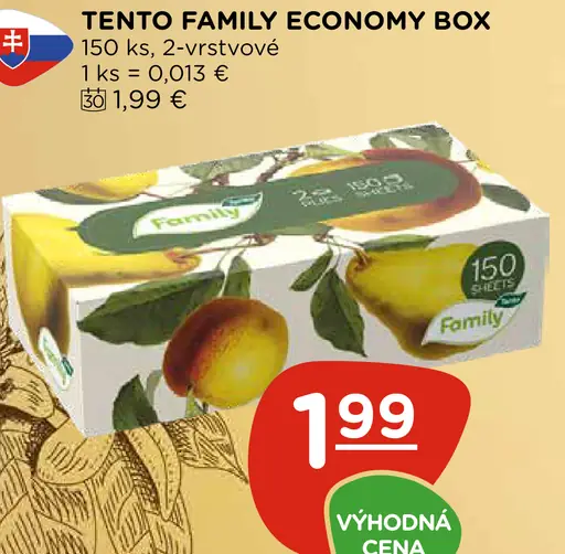 Tento Family Economy Box 2-vrstvé