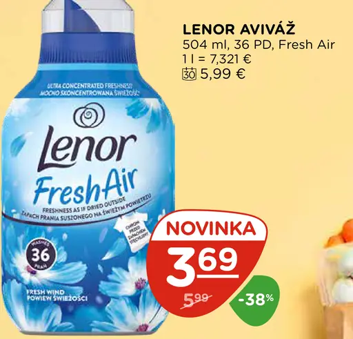 Lenor Fresh Air aviváž