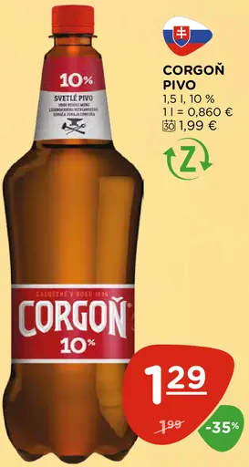 Corgoň Pivo