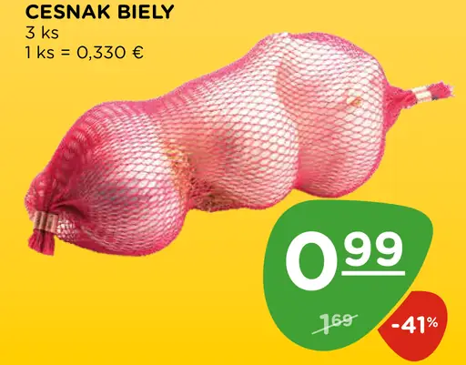 Cesnak biely