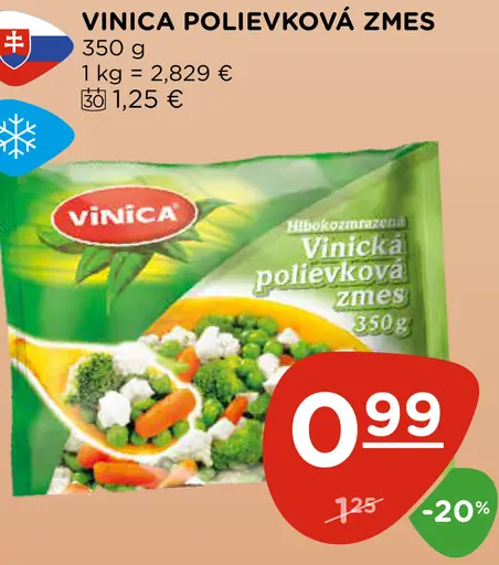 Vinica polievková zmes