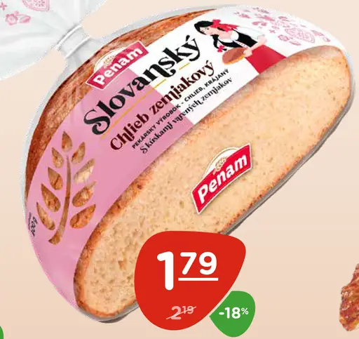 Slovenský zemiakový chlieb