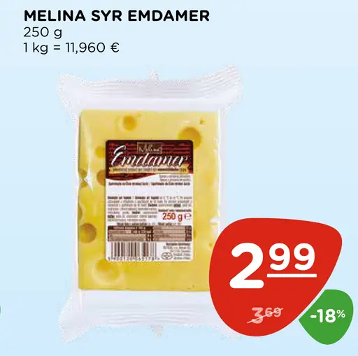 Melina Syr Emmentaler