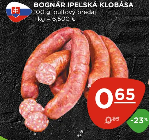 Bognár Ipeľská klobása