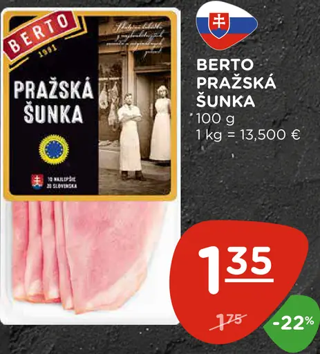 Berto Pražská šunka