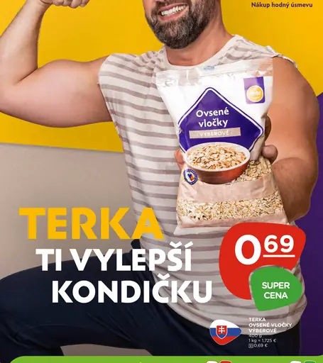 Terka Ovsené vločky výberové