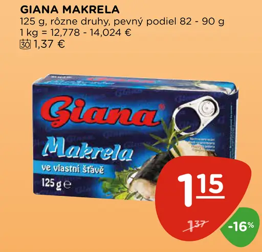 Giana makrela