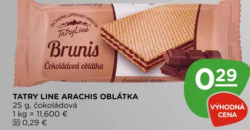 Tatry Line Arachis Oblátka