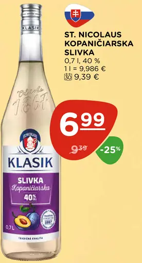 St. Nicolaus Kopaňčiarska slivka