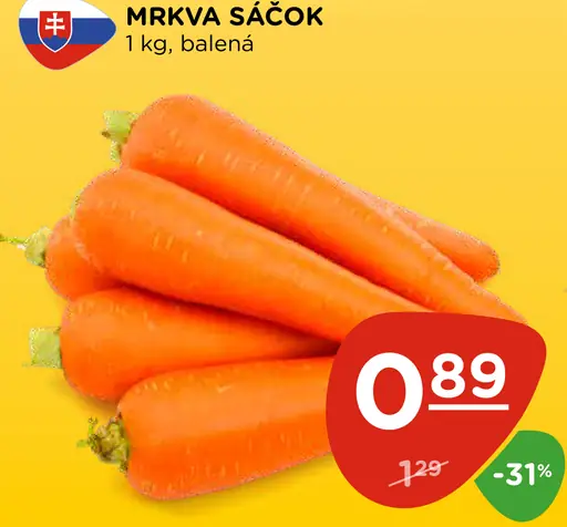 Mrkva sáčok