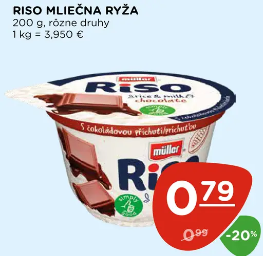 Riso Mliečna ryža