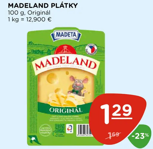 Madeland plátky
