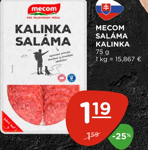 Mecom Kalinka saláma