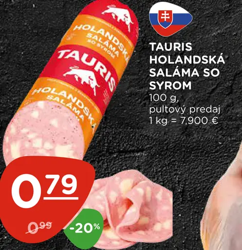 Tauris Holandská saláma so syrom