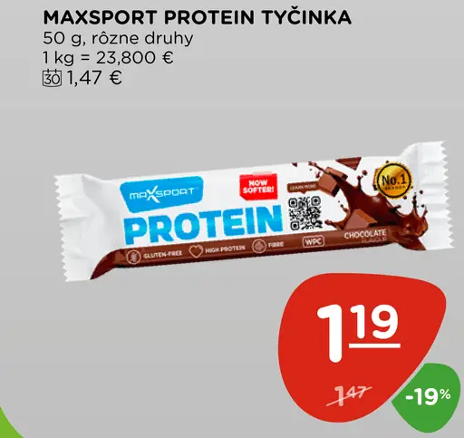 MaxSport Protein tyčinka