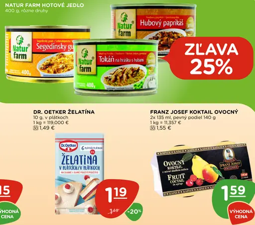 Natur Farm Hotové jedlo