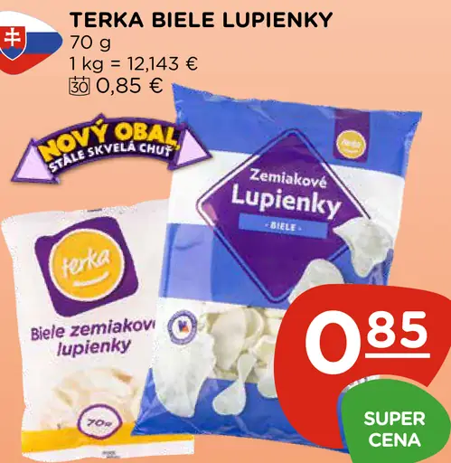Terka biele lupienky