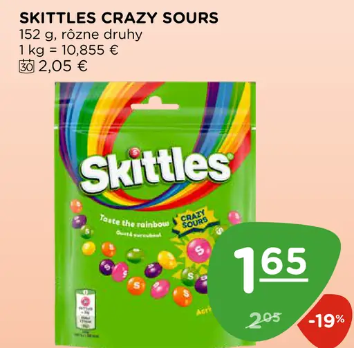 Skittles Crazy Sours